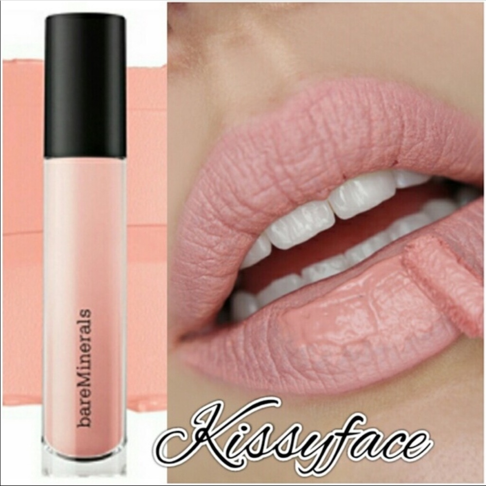 ❇️🧚‍♀KISSYFACE BareMinerals DISCONTINUED Gen Nude Matte Liquid lipstick NWT